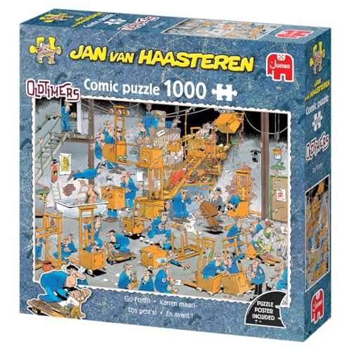 Jan Van Haasteren Oldtimers – JVH – vorwärts – Go Forth! – Puzzle für Erwachsene – Lustig – Karton 100 % recycelt – 1000 Teile Jumbo Jan Van Haasteren Oldtimers – JVH – vorwärts – Go Forth! – Puzzle für Erwachsene – Lustig – Karton 100 % recycelt – 1000 Teile Jumbo von Jumbo