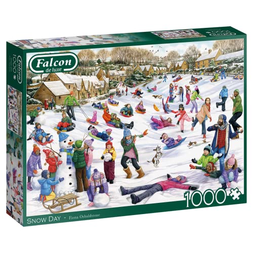 Jan van Haasteren 11398 Falcon Snow Day 1000 pcs von Jumbo