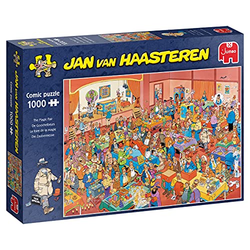 Jan van Haasteren Die Zauberer Messe - Puzzle 1000 Teile von Jumbo