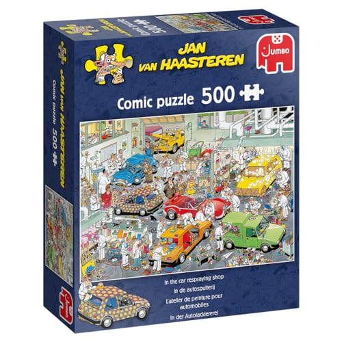 Jan van Haasteren - In der Autolackiererei - 500 Teile von Jumbo