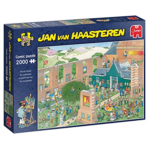 Jan van Haasteren Jumbo Spiele Jan van Haasteren Der Kunstmarkt - Puzzle 2000 Teile Jan van Haasteren Jumbo Spiele Jan van Haasteren Der Kunstmarkt - Puzzle 2000 Teile von Jumbo