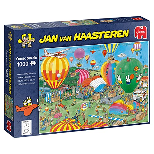 Jan van Haasteren Jumbo Spiele Jan van Haasteren Hurra, Miffy 65 Jahre Jubiläum - Puzzle 1000 Teile von Jumbo