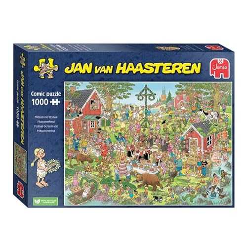 Jan Van Haasteren Puzzle - Mittsommerfest, 1000pcs von Jan van Haasteren