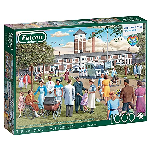 Jumbo, Falcon de Luxe - The National Health Service, Puzzle für Erwachsene, 1000 Teile von Jumbo