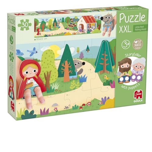 Jumbo 1110700207 Red Riding Hood XXL Puzzle Puzzlespiel, Mehrfarbig von Jumbo