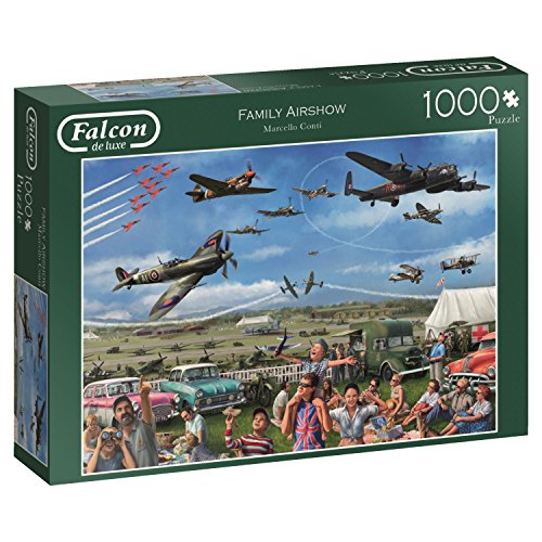 Jumbo 11195 - Falcon de Luxe-Familie Air Show 1000 Teile Puzzle Jumbo 11195 - Falcon de Luxe-Familie Air Show 1000 Teile Puzzle von Jumbo