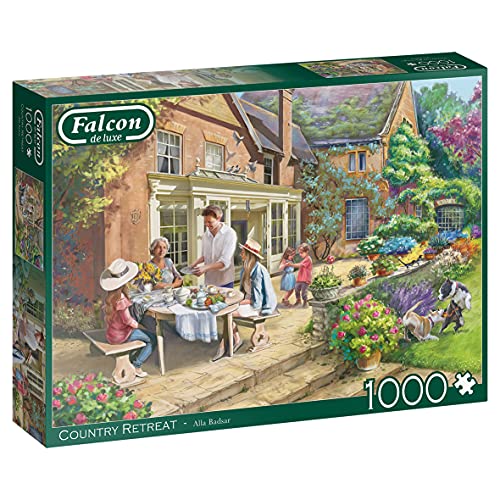Jumbo 11296 Country House Retreat-1000 Teile Falcon de Luxe Hunde Puzzlespiel, Mehrfarben Jumbo 11296 Country House Retreat-1000 Teile Falcon de Luxe Hunde Puzzlespiel, Mehrfarben von Jumbo