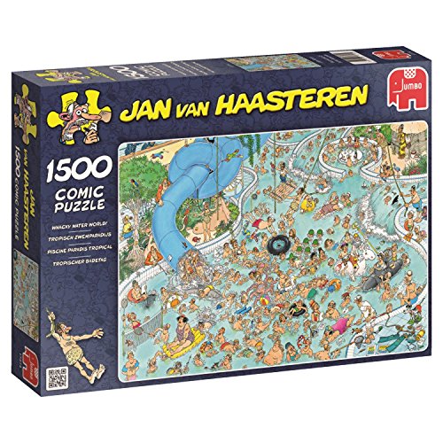 Jumbo 17314 - Jan Van Haasteren - Tropischer Badetag - 1500 Teile von Jumbo