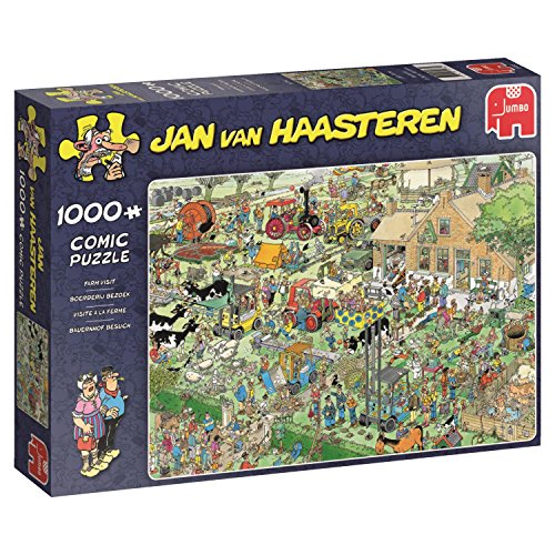 Jumbo 19063 Bauernhof Besuch, Puzzle, 1000 Teile Jumbo 19063 Bauernhof Besuch, Puzzle, 1000 Teile von Jumbo