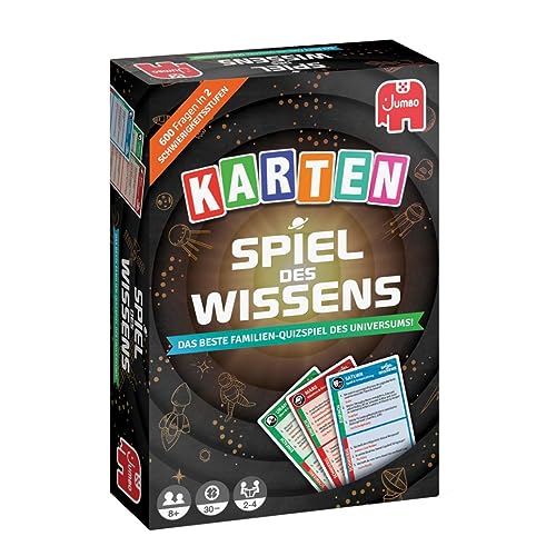 Jumbo 19949 Spiel des Wissens Neu Kartenspiel, Multicolour von Jumbo