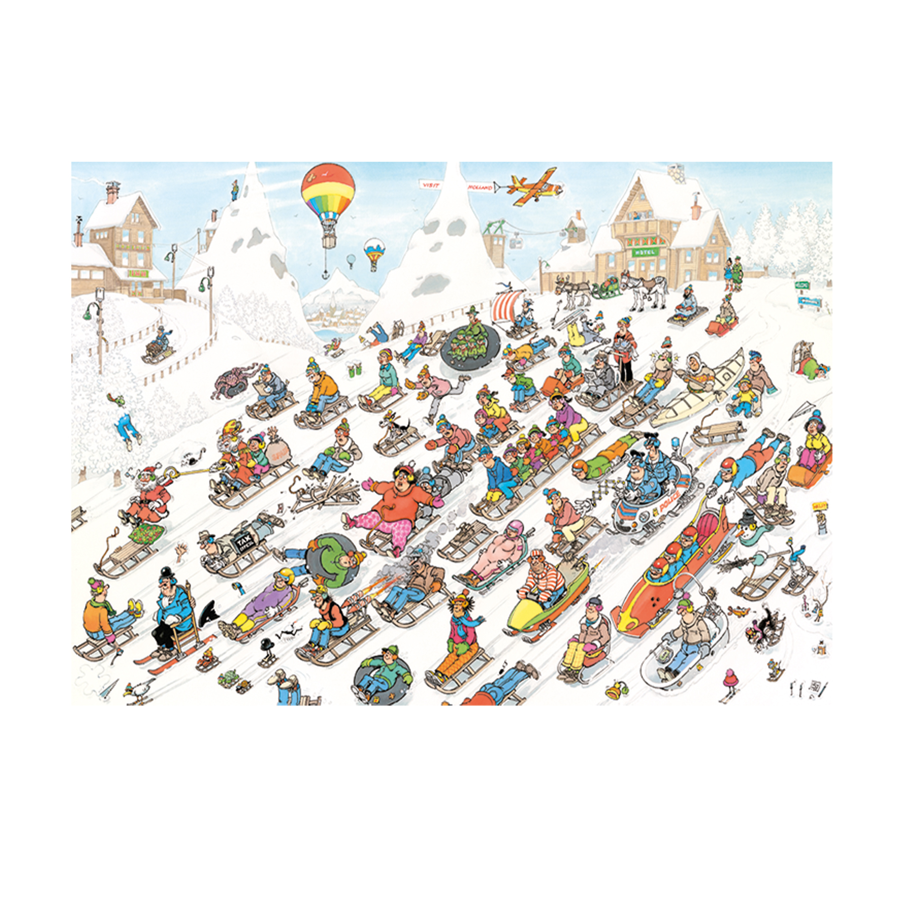 Jumbo It's all going downhill 1000 Teile Puzzle Jumbo-00615 Jumbo It's all going downhill 1000 Teile Puzzle Jumbo-00615 von Jumbo