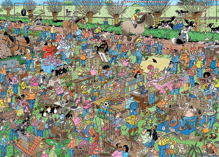 Jumbo Jan Van Haasteren - Dutch Market 1000 Teile Puzzle Jumbo-20046 Jumbo Jan Van Haasteren - Dutch Market 1000 Teile Puzzle Jumbo-20046 von Jumbo