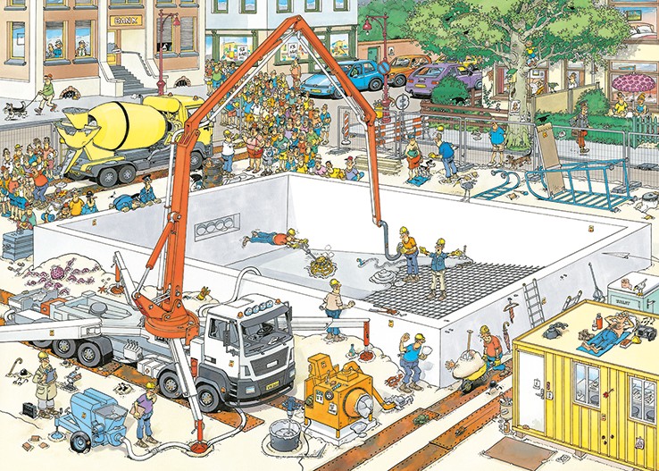 Jumbo Jan van Haasteren - Almost Ready? 1000 Teile Puzzle Jumbo-20037 Jumbo Jan van Haasteren - Almost Ready? 1000 Teile Puzzle Jumbo-20037 von Jumbo