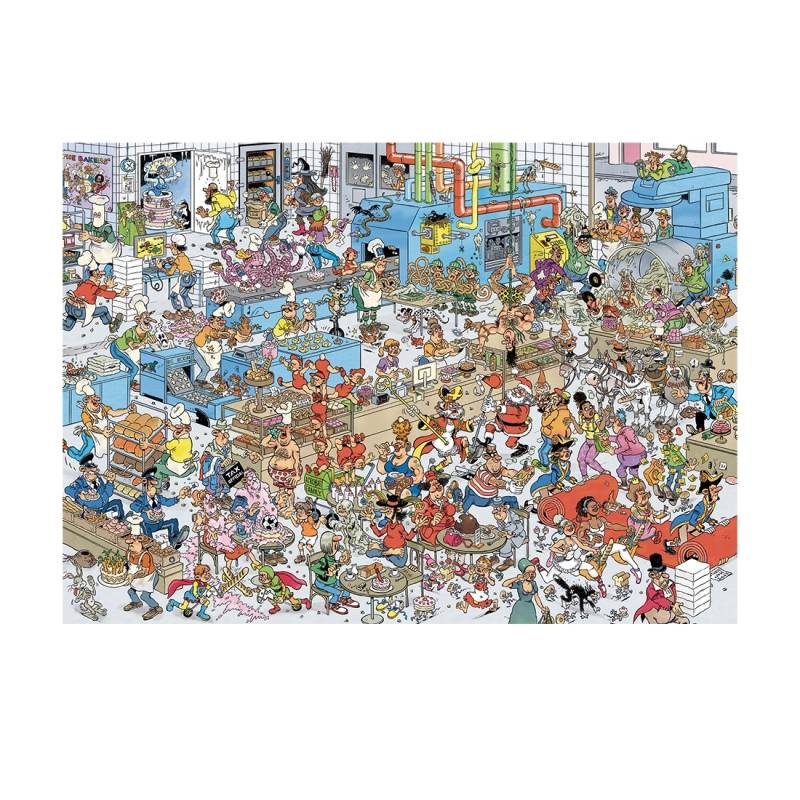 Jumbo Jvh - Die Bäckerei 1000 Teile Puzzle Jumbo-00621 von Jumbo