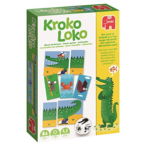 Jumbo familiespellen - Speelkwartier Kroko Loko (1 Spielzeug) von Jumbo