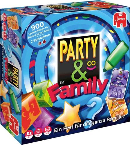 Jumbo Party & Co. Family - Partyspiel 19893 von Jumbo