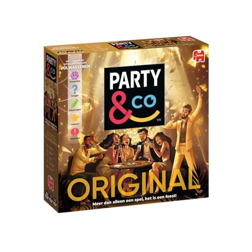 Jumbo Party & Co. Original, Brettspiel Erwachsene, Partyspiel, Spiele für große Gruppen, Ab 14 Jahren Jumbo Party & Co. Original, Brettspiel Erwachsene, Partyspiel, Spiele für große Gruppen, Ab 14 Jahren von Jumbo