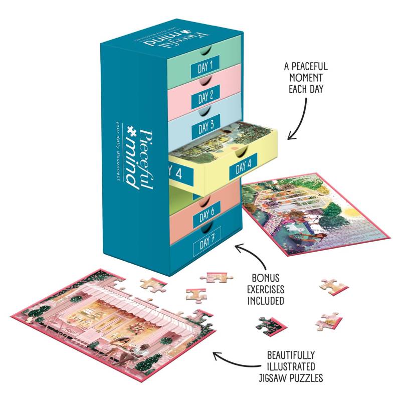 Jumbo Pieceful Mind - Take Time for You 54 Teile Puzzle Jumbo-00682 Jumbo Pieceful Mind - Take Time for You 54 Teile Puzzle Jumbo-00682 von Jumbo