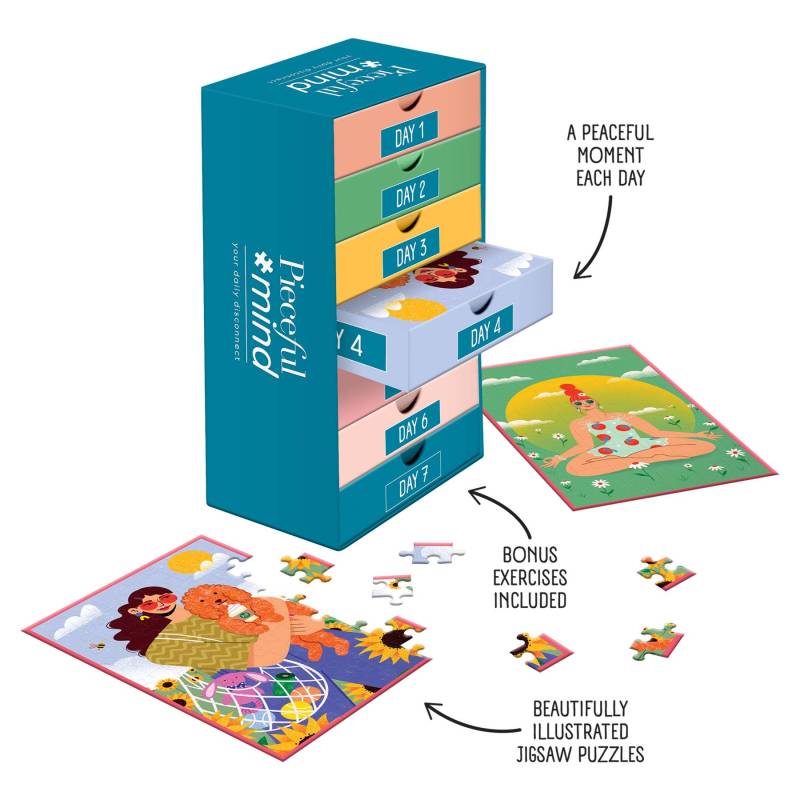 Jumbo Pieceful Mind - Take a Moment 54 Teile Puzzle Jumbo-00680 Jumbo Pieceful Mind - Take a Moment 54 Teile Puzzle Jumbo-00680 von Jumbo