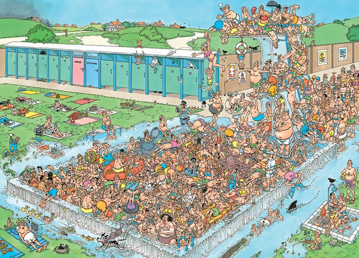 Jumbo Pool Pile-Up 2000 Teile Puzzle Jumbo-20040 Jumbo Pool Pile-Up 2000 Teile Puzzle Jumbo-20040 von Jumbo