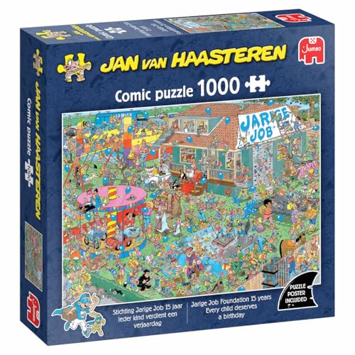 Jumbo Puzzle 1000 Teile Jan Van Haasteren Stiftung Jarige Job von Jumbo