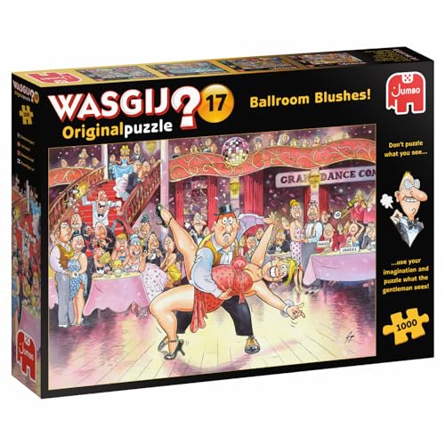 Jumbo Spiele 1119800089 Wasgij Original 17 Der Tanzball! 1000 Teile Puzzle von Jumbo