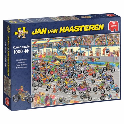 Jumbo Spiele 1119800098 Jan Van Haasteren Motorradrennen 1000 Teile Puzzle Jumbo Spiele 1119800098 Jan Van Haasteren Motorradrennen 1000 Teile Puzzle von Jumbo