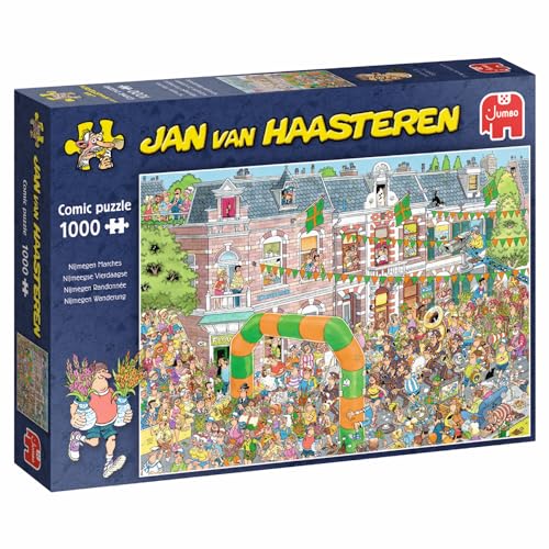 Jumbo Spiele 1119800102 Jan Van Haasteren Nijmegen Wanderung 1000 Teile Puzzle von Jumbo