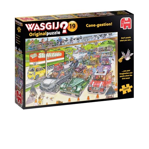 Jumbo Spiele 1119801819 Wasgij Original 19 Cone-gestion! 1000 Teile Puzzle Jumbo Spiele 1119801819 Wasgij Original 19 Cone-gestion! 1000 Teile Puzzle von Jumbo