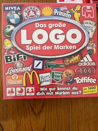Das große Logo Spiel der Marken (Spiel): Wie gut kennst du dich mit Marken aus? Mit 1600 Quizfragen! von Jumbo
