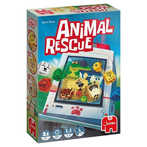 Jumbo Spiele 19783 Spiele - Animal Rescue - Gesellschaftsspiel, Familienspiel - Ab 8 Jahren von Jumbo