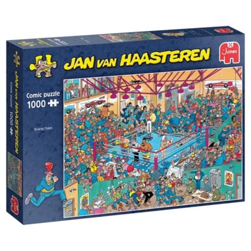 Jumbo Spiele 82029 Jan Van Haasteren Boxing Match 1000 Teile Puzzle von Jumbo