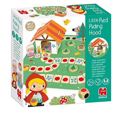 Goula Jumbo Spiele GOULA Rotkäppchen-Spiel – Kooperatives Brettspiel aus Holz für Kinder ab 3 Jahre Goula Jumbo Spiele GOULA Rotkäppchen-Spiel – Kooperatives Brettspiel aus Holz für Kinder ab 3 Jahre von Goula