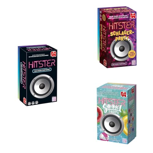 Jumbo Spiele Hitster - Original Party & Schlager Board Game - Sommer Edition von Jumbo