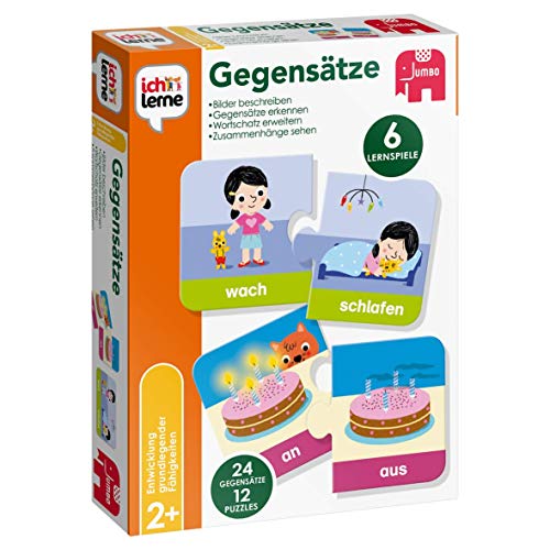 Jumbo Spiele Ich lerne Gegensätze, Lernspiel von Jumbo