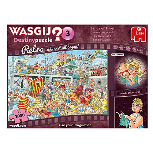 Jumbo Spiele JUM19169 - Wasgij Retro Destiny 3 Puzzle (1000 Teile) von Jumbo