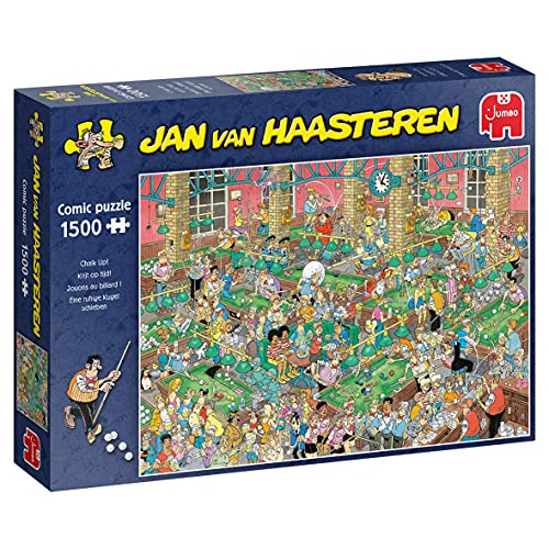 Jumbo Spiele Jan van Haasteren Puzzle 1500 Teile – Chalk Up – ab 12 Jahren – Comic Puzzle Jumbo Spiele Jan van Haasteren Puzzle 1500 Teile – Chalk Up – ab 12 Jahren – Comic Puzzle von Jumbo