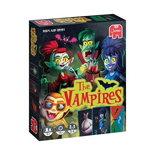 Jumbo Spiele The Vampires Kartenspiel ab 6 Jahren – Familienspiel für 2 bis 6 Spieler Jumbo Spiele The Vampires Kartenspiel ab 6 Jahren – Familienspiel für 2 bis 6 Spieler von Disney