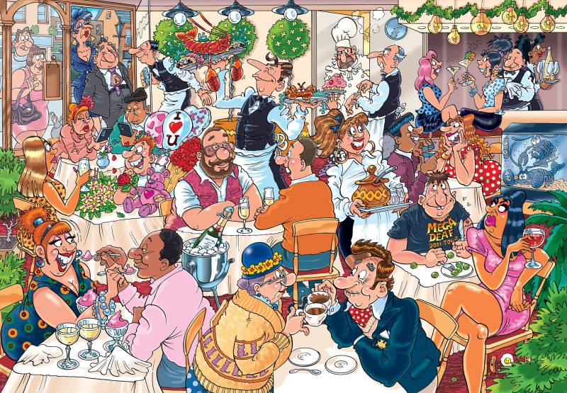 Jumbo WASGIJ MYSTERY 26 Date Abend 1000 Teile Puzzle Jumbo-00592 von Jumbo