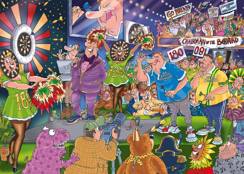 Jumbo Wasgij Mystery 30 - Volltreffer! 1000 Teile Puzzle Jumbo-00804 von Jumbo