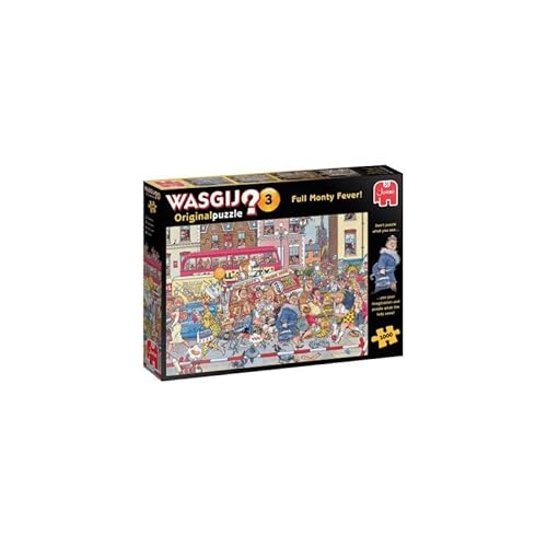 Jumbo Wasgij Orginal - Full Monty Fever #3, 1000 Stück (81923) von Jumbo