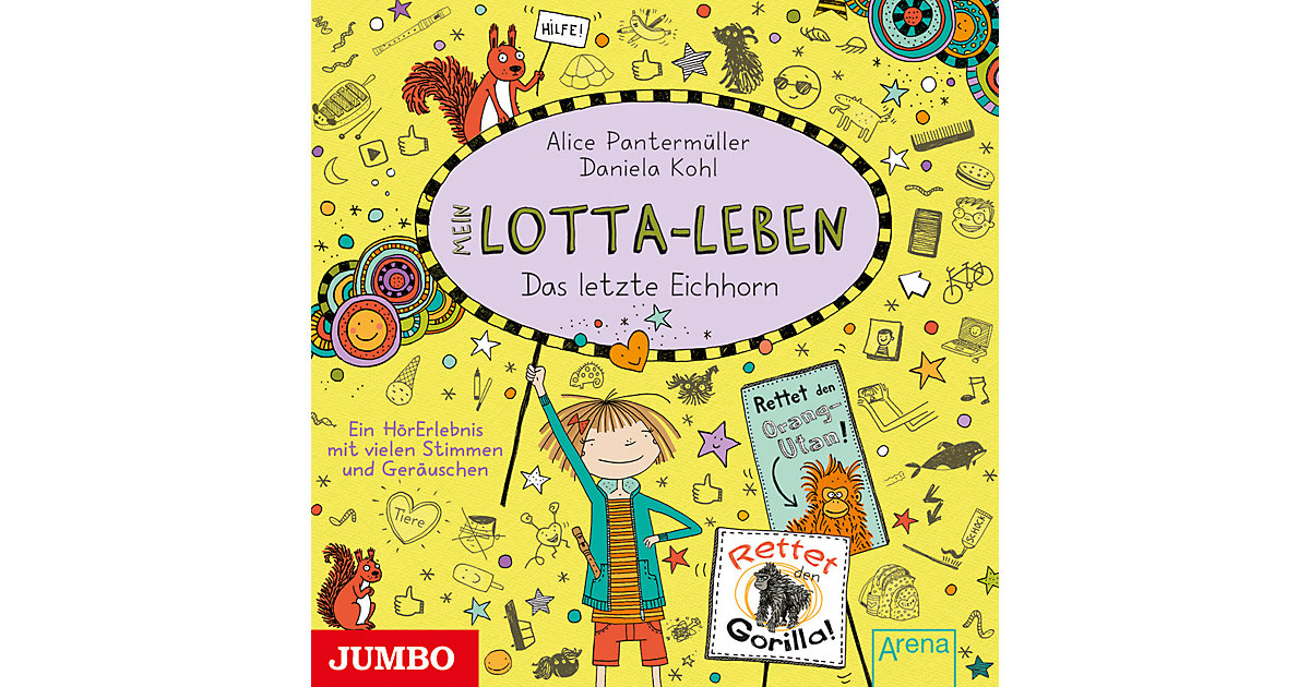 Mein Lotta-Leben - Das letzte Eichhorn, Audio-CD Hörbuch Mein Lotta-Leben - Das letzte Eichhorn, Audio-CD Hörbuch von Jumbo