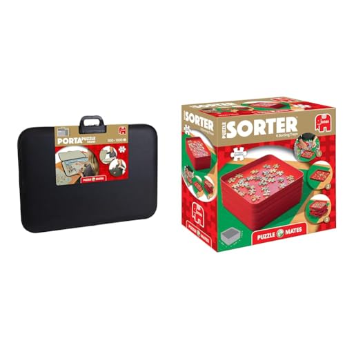 Portapuzzle Jumbo Puzzles 01039 Puzzle Mates Portapuzzle de Luxe bis 1000 Teile Puzzlezubehör & Jumbo Puzzles - Puzzle Mates Sortierschalen - Praktische Aufbewahrung für Puzzleteile Portapuzzle Jumbo Puzzles 01039 Puzzle Mates Portapuzzle de Luxe bis 1000 Teile Puzzlezubehör & Jumbo Puzzles - Puzzle Mates Sortierschalen - Praktische Aufbewahrung für Puzzleteile von Portapuzzle