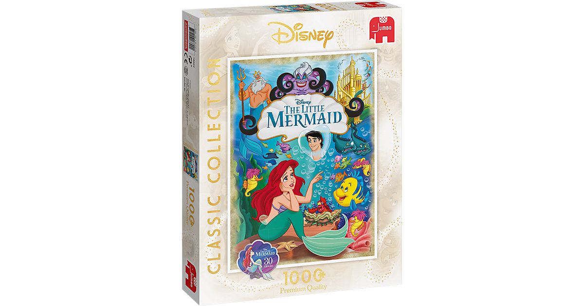 Puzzle Disney Classic Collection The Little Mermaid, 1.000 Teile Puzzle Disney Classic Collection The Little Mermaid, 1.000 Teile von Jumbo