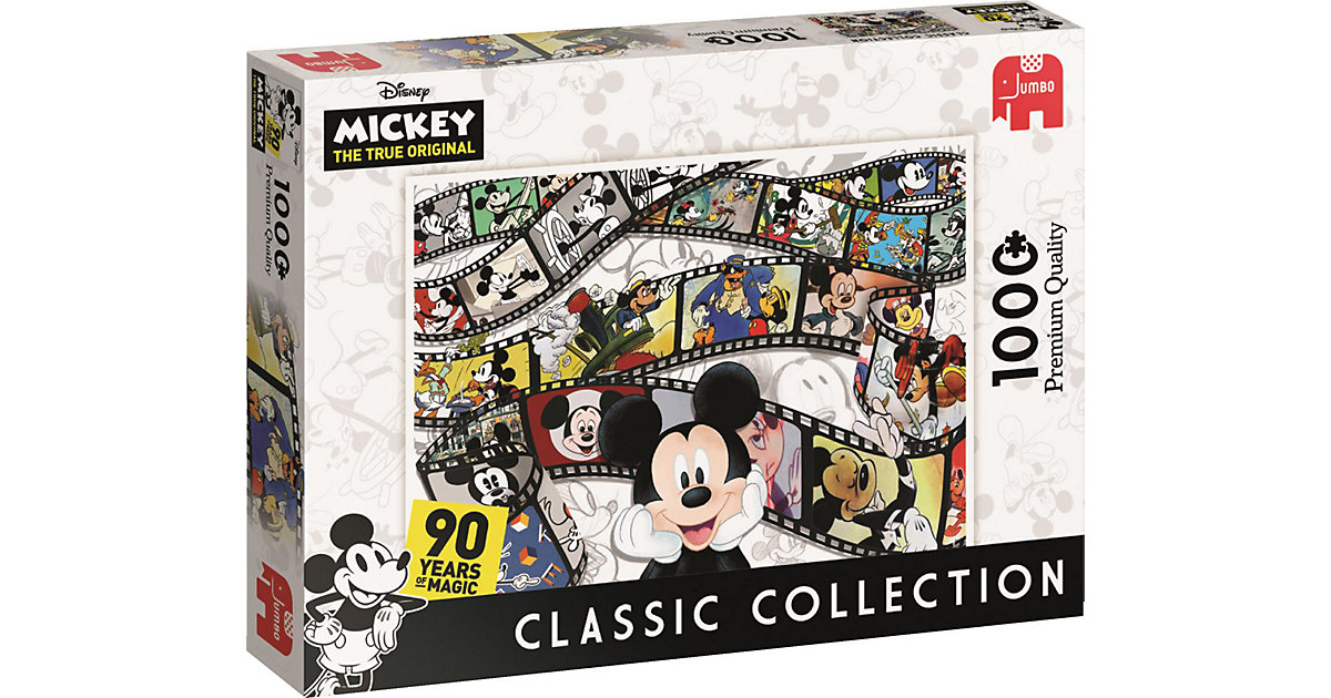 Puzzle Disney Mickey 90th Anniversary, 1.000 Teile von Jumbo
