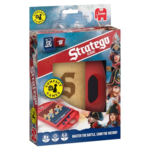 Stratego Compact - Reise-Edition - Brettspiel, ab 8 Jahren von Jumbo
