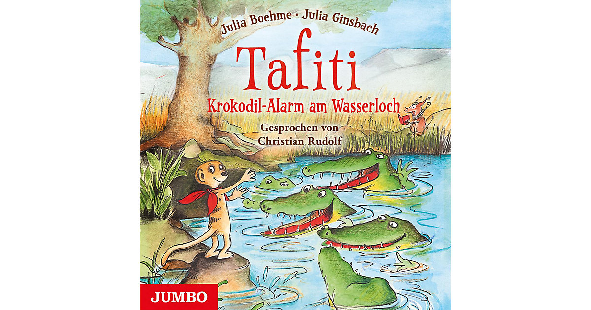Tafiti (19) - Krokodilalarm am Wasserloch Hörbuch von Jumbo