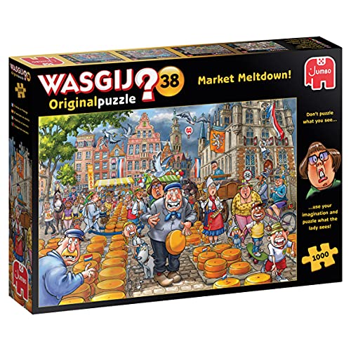 Wasgij, Original 38 - Schmelzkäse aus Holland!, Puzzle 1000 Teile Erwachsene Wasgij, Original 38 - Schmelzkäse aus Holland!, Puzzle 1000 Teile Erwachsene von Jumbo