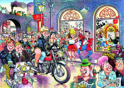 Wasgij Destiny 7 - Rock Around The Clock Puzzle (1000 Pieces) von Jumbo