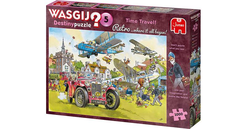 Wasgij Retro 5 Zeitreise 1.000 Teile von Jumbo